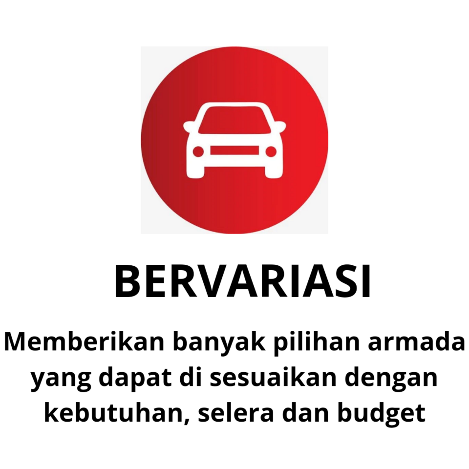 Pilihan armada yang bervariasi dari abel rent car palembang